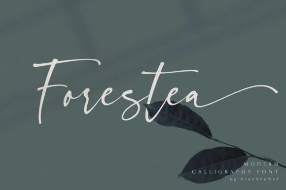 Forestea Font Forestea Font Poster 1