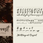 Forrest Font Poster 10