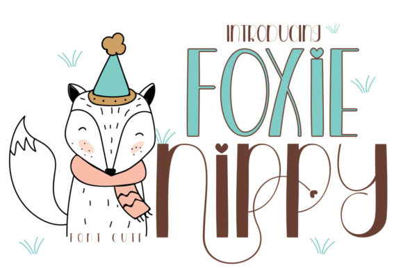 Foxie Nippy Font Poster 1