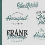 Frankfield Font Poster 2