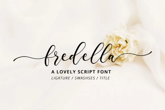 Fredella Font Fredella Font Poster 1