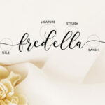 Fredella Font Poster 2