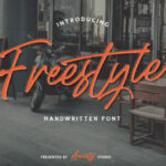 Freestyle Font Poster 1