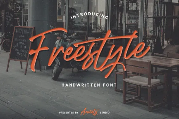 Freestyle Font Freestyle Font Poster 1