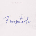 Freezetide Font Poster 1