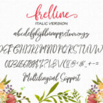 Frelline Font Poster 8