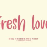 Fresh Love Font Poster 1