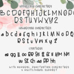 Fressia Font Poster 5