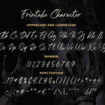 Frintake Font Poster 4