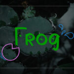 Frog Font Poster 1