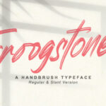 Froogstones Font Poster 1