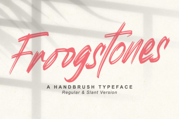 Froogstones Font Poster 1