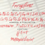 Froogstones Font Poster 5