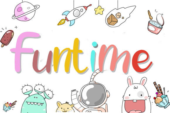 Funtime Font Poster 1