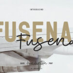 Fusena Duo Font Poster 1