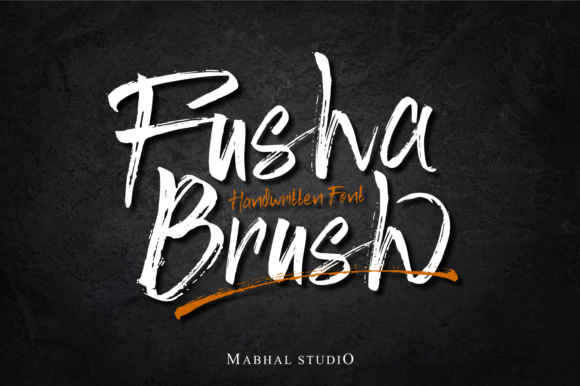 Fusha Brush Font