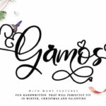 Gamos Font Poster 1