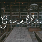 Ganella Font Poster 1