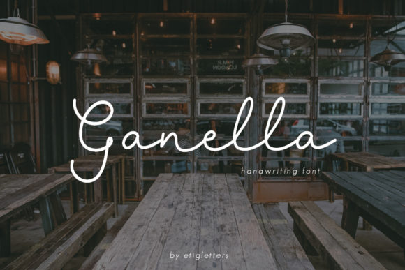 Ganella Font Poster 1