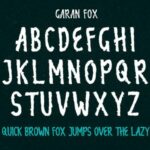 Garan Fox Font Poster 5