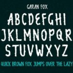 Garan Fox Font Poster 5