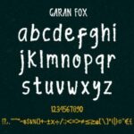Garan Fox Font Poster 8