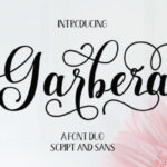 Garbera Duo Font Poster 1