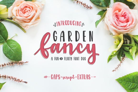 Garden Fancy Duo Font