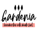 Gardenia Font Poster 1