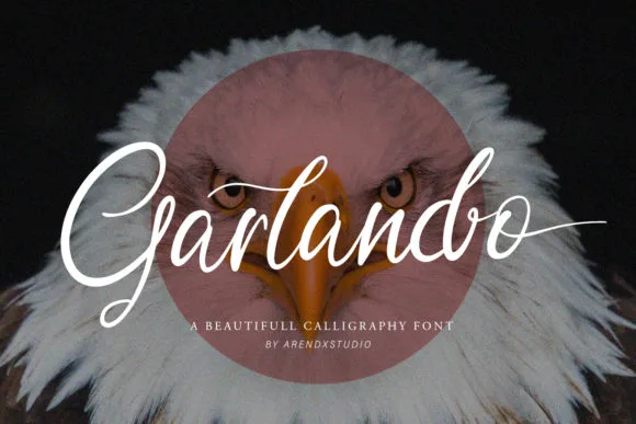 Garlando Font Garlando Font Poster 1