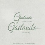 Garlando Font Poster 2