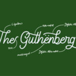 Gathenbury Font Poster 2