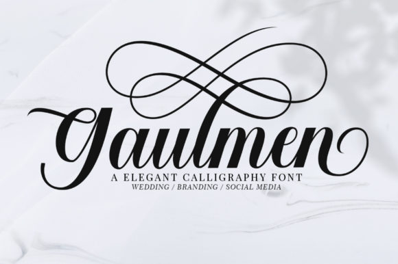 Gaulmen Font Poster 1