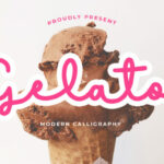 Gelato Font Poster 1