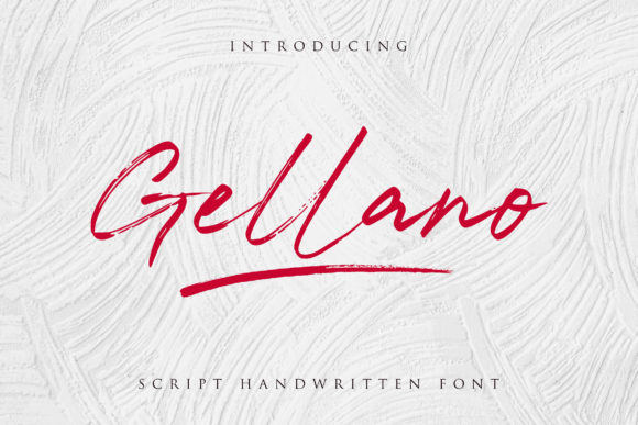 Gellano Font Poster 1