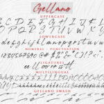 Gellano Font Poster 13