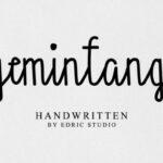 Gemintang Font Poster 1