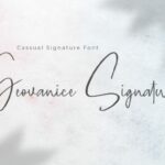 Geovanice Font Poster 1