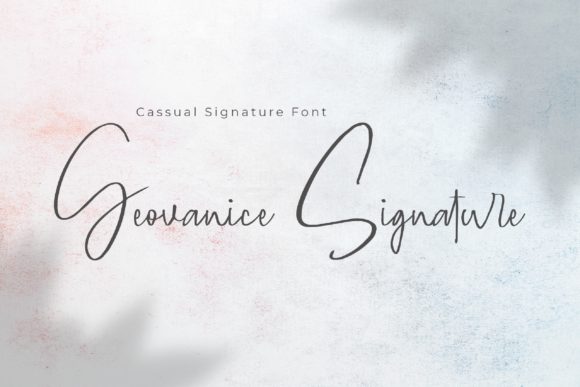 Geovanice Font