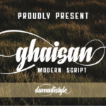 Ghaisan Font Poster 1