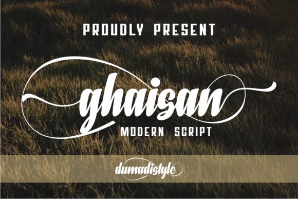 Ghaisan Font Poster 1