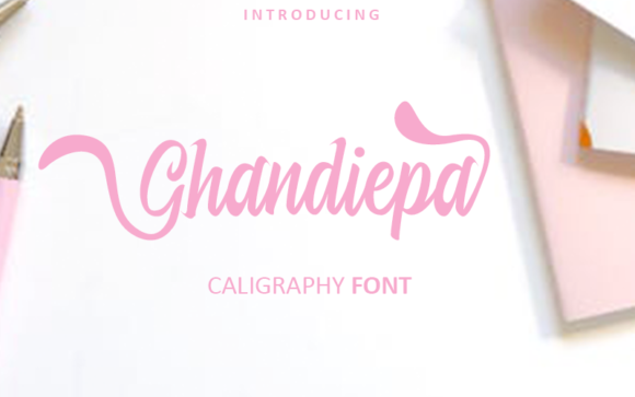 Ghandiepa Font Poster 1