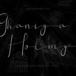 Ghaniya Holmy Font Poster 1