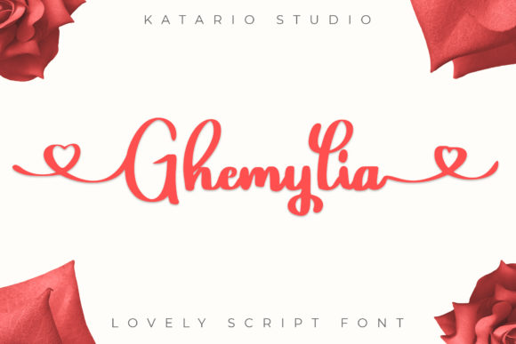 Ghemylia Font Poster 1