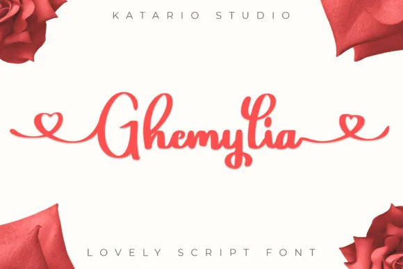 Ghemylia Font Ghemylia Font Poster 1