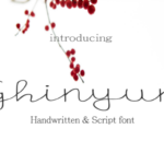 Ghinyun Font Poster 1