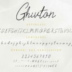 Ghivton Font Poster 5