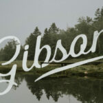Gibson Font Poster 4