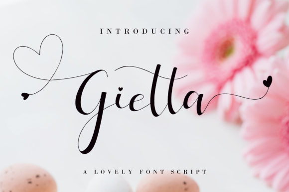 Gietta Font Poster 1