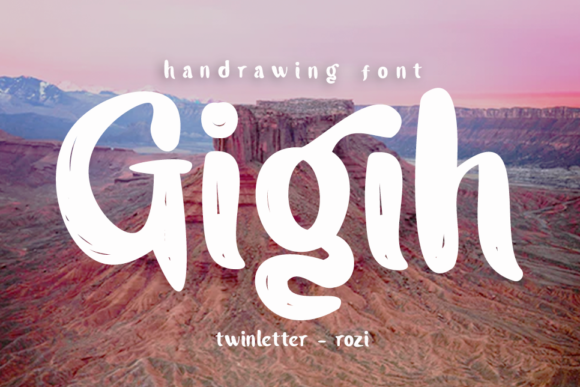 Gigih Font Poster 1